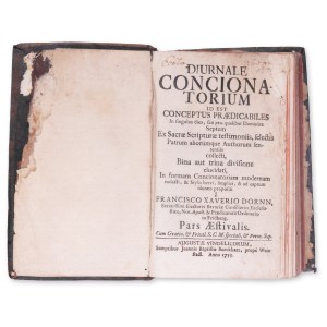 DORNN, Francisco Xaverio: Diurnale Concionatorium