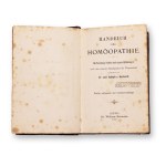 GERHARDT, Adolph: Handbuch der Homöopathie
