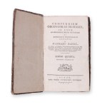 PANKL, Mathaeo (1740-1798): Compendium oeconomiae ruralis