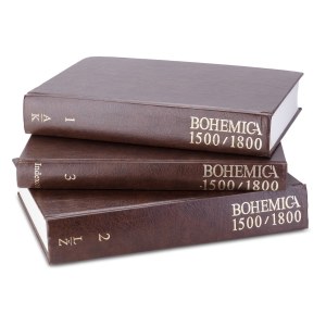 VOIT, Petr (1956): Bohemica 1500/1800 (3 bindings)