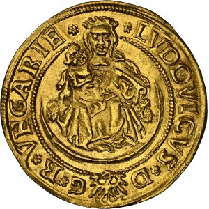 Hungary - Ludwig II. Jagello (1516 - 1526) Goldgulden 1526 Kremnitz