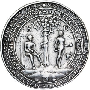 Srebrny medal Ferdynanda I (1521-1564) 1535 KB