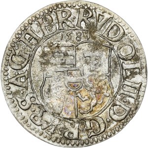 Rudolph II. (1576 - 1612) Denar 1581 NB
