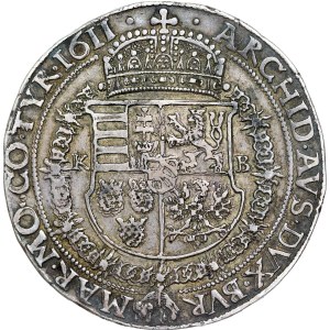 Matthias II (1608-1619) Thaler 1611 KB