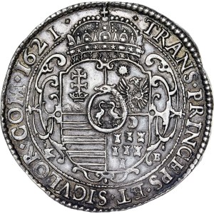 Transylvánia - Gabriel Bethlen (1613-1629) Thaler 1621 KB