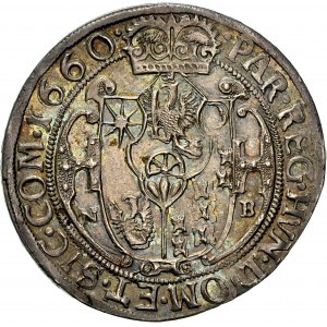 Transylvania - Georg Rakoczi II. (1648-1660) Thaler 1660 NB