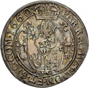 Transylvania - Georg Rakoczi II. (1648-1660) Thaler 1660 NB