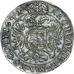 Ferdinand III. (1637-1657) ¼ Thaler 1642 KB
