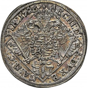 Karl VI. (1711-1740) ¼ Thaler 1726 NB