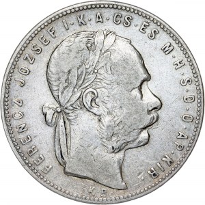 François-Joseph Ier (1848-1916) Forint 1880 KB