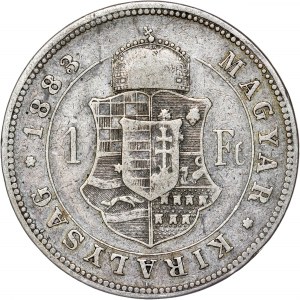 František Josef I. (1848-1916) Forint 1883 KB