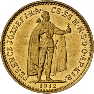 Franz Joseph I. (1848-1916) 10 Korona 1912 KB