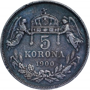 Franz Joseph I. (1848-1916) 5 Korona 1900 KB