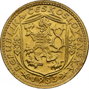 Czechoslovakia - First Republic, Ducat 1933 Kremnitz.