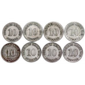 German States - LOT - 8 pcs