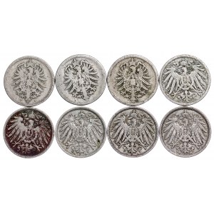 German States - LOT - 8 pcs