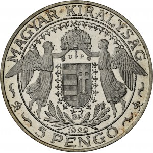 Maďarsko - AR 5 Pengo, 1929-BP UP