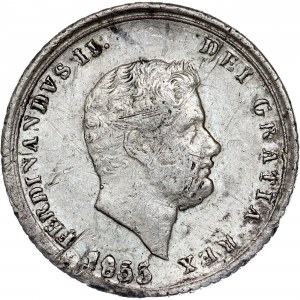 Italian States - Ferdinando II di Borbone (1830-1859) - 10 Grana 1855