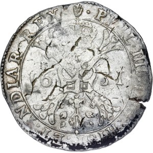 Pays-Bas espagnols - Philippe IV 1631 patagon ND Thaler