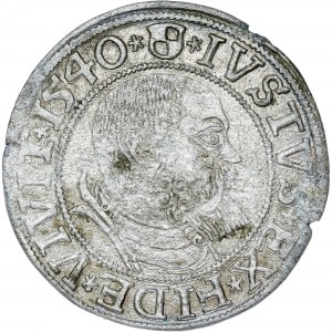 États allemands - Albert Hohenzollern, Groschen Königsberg 1540
