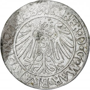 États allemands - Albert Hohenzollern, Groschen Königsberg 1540