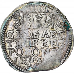 Pologne - Sigismond III Vasa Groschen (Trojak) 1594 Bromberg