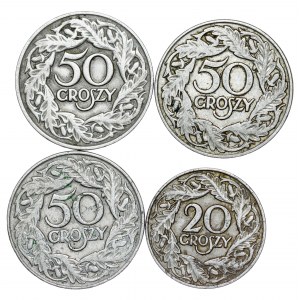 Pologne - LOT - 4 pièces