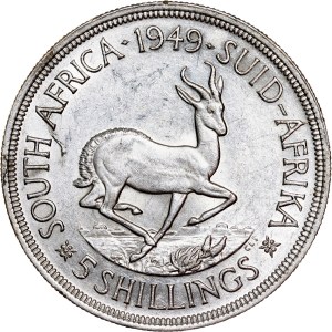 Afrique du Sud - George VI. 5 Shillings 1949