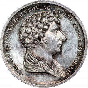 Sweden - Carl XIV Johan (1818-1844) Silver Medal