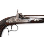 Pair of percussion pistols in a case F. Ulrich | Switzerland, Swiss