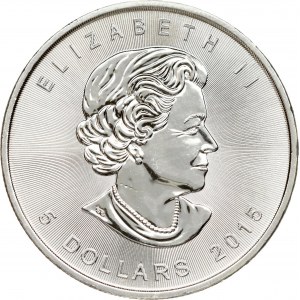 Canada 5 Dollars 2015