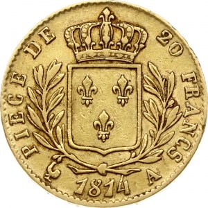 France 20 Francs 1814 A
