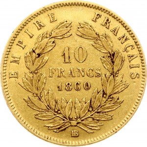 France 10 Francs 1860 BB