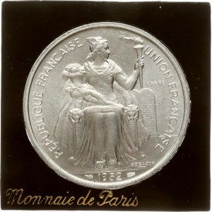 France French Polynesia French Settlements of Oceania 5 Francs 1952 Essai