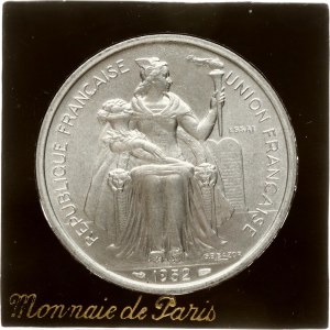 France French Polynesia French Settlements of Oceania 5 Francs 1952 Essai