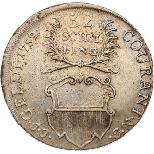 Germany Lübeck 32 Schilling 1752 JJJ