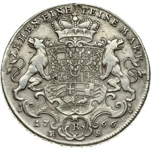 Germany Brandenburg-Bayreuth Taler 1766 B ES