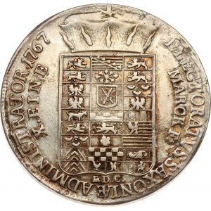 Germany Saxony Taler 1767 EDC