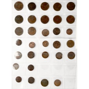 Germany 1 Heller - 5 Pfennig 1817-1918 & Netherlands 1 Cent 1823-1902 Lot of 31 coins