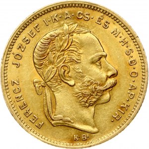 Hungary 20 Francs / 8 Forint 1878 KB