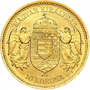 Hungary 10 Korona 1892 KB