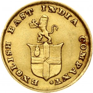 India British Madras 5 Rupees 1820