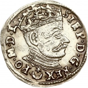 Lithuania Trojak 1581 Vilnius (R) Mint Error