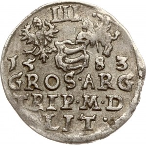 Lithuania Trojak 1583 Vilnius