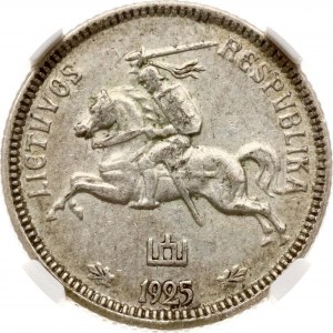 Lithuania 1 Litas 1925 NGC AU 55