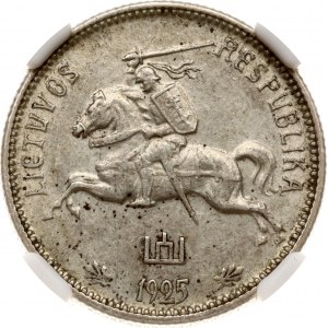 Lithuania 2 Litu 1925 NGC AU 55
