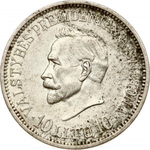 Lithuania 10 Litu 1938 Smetona