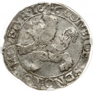 Netherlands Gelderland Lion Daalder 1646 NGC XF 40