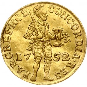Netherlands Holland Ducat 1752