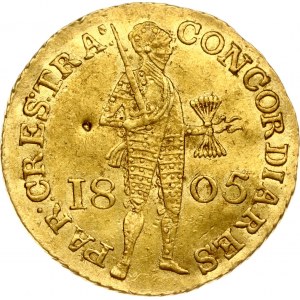 Netherlands Batavian Republic Ducat 1805 Utrecht